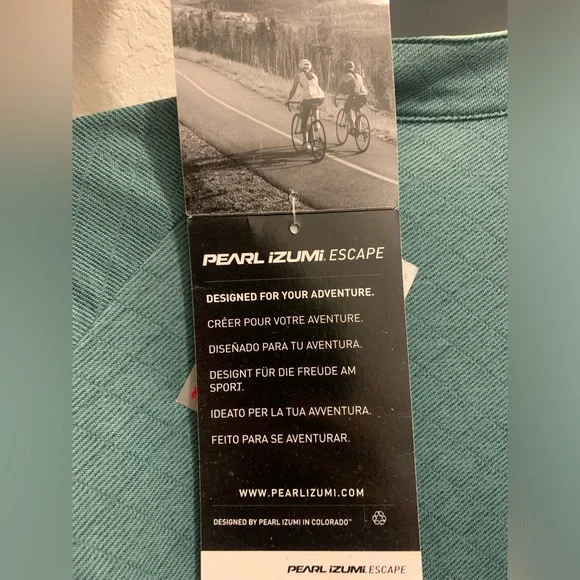 Women’s Pearl Izumi Cycling Jersey Size XL Green NWT - Picture 7 of 8